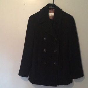 Calvin Klein Double Breasted Pea Coat Sz 2